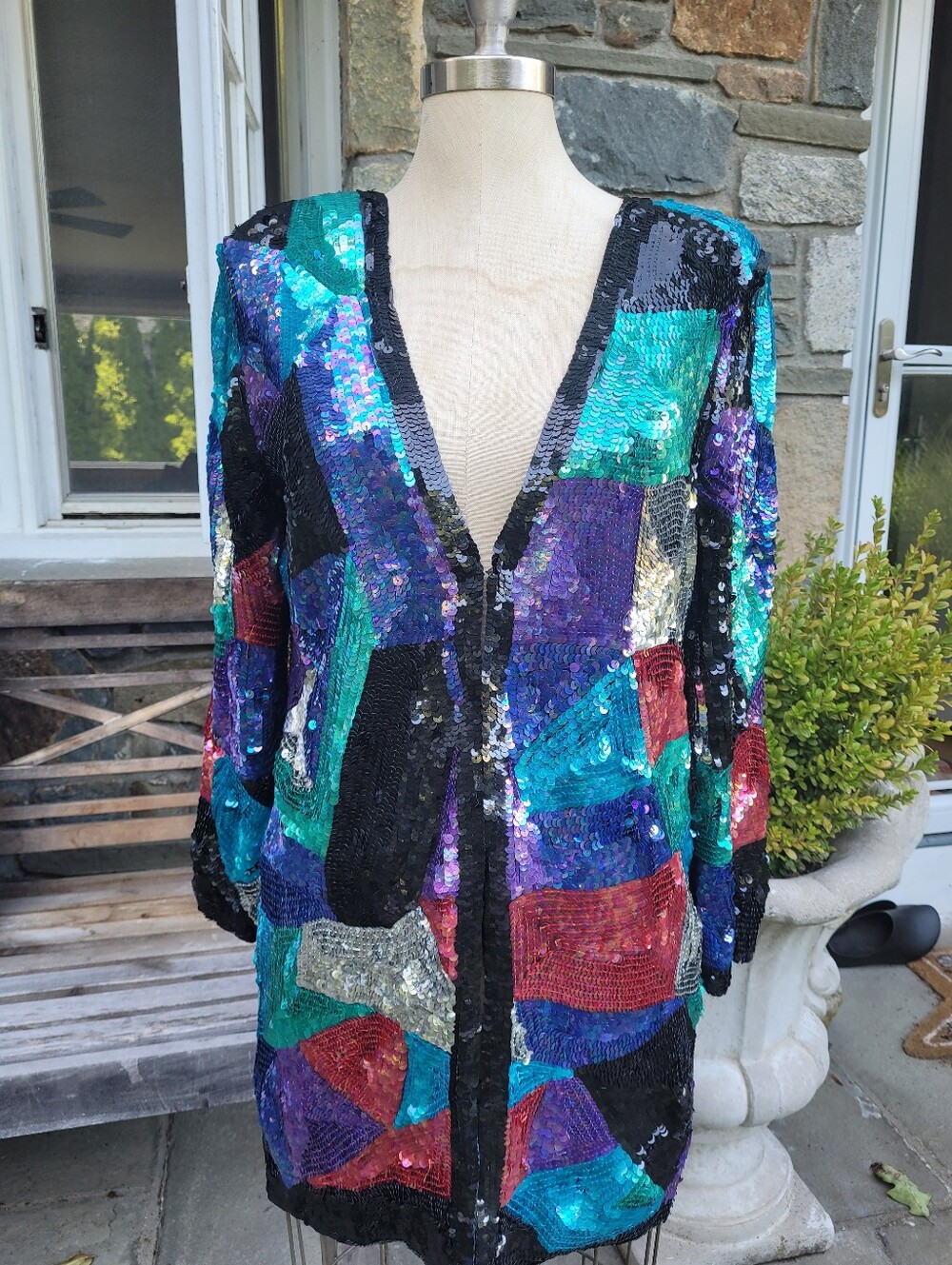 Jean For Joseph Le Bon Vintage Sequin Jacket